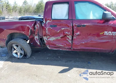 2018 Ram 1500 Express 4X4 6'4 Box from USA, damaged, VIN 1C6RR7FGXJS265225